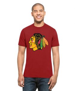 obrázok produktu tričko nhl chicago blackhawks red